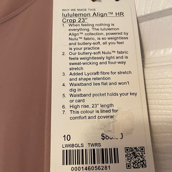 lululemon Align™ High-Rise Crop 23" - Picture 5 of 6